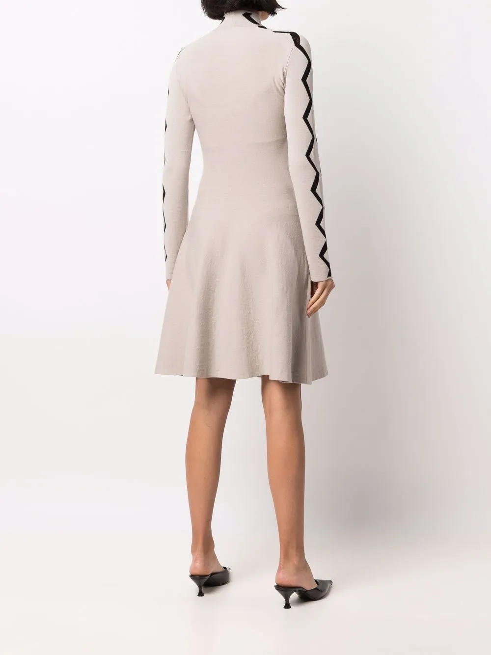фото Emporio armani платье миди с длинными рукавами