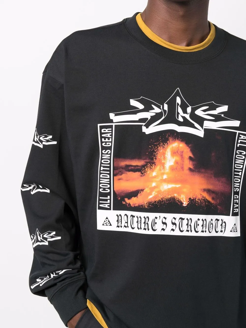 фото Nike футболка acg volcano