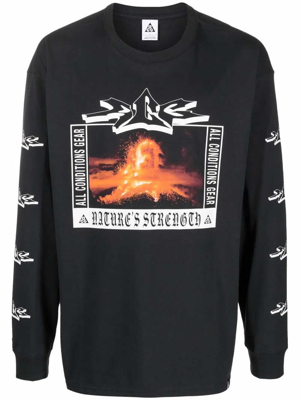 фото Nike футболка acg volcano