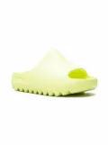 Adidas Yeezy Kids Yeezy ""Glow"" slides - Yellow