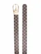 Emporio Armani logo print belt