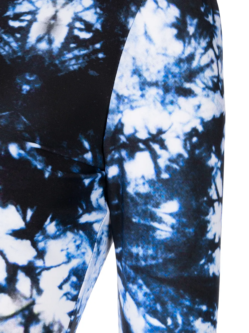 фото Cynthia rowley футболка maui rashguard с принтом тай-дай