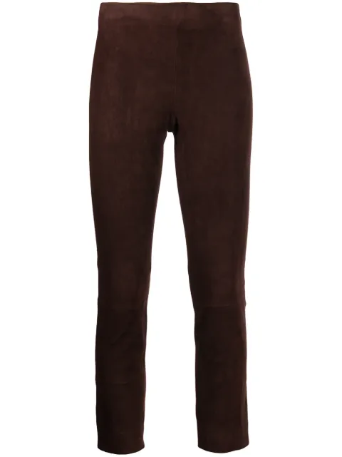 Vince suede cropped trousers