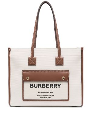Burberry Check Medium Bowling Bag - Farfetch