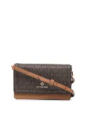 Michael Kors Jet Set logo-print crossbody bag - Brown