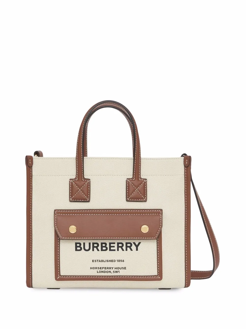 Burberry Pre-owned Women's Faux Leather Tote Bag