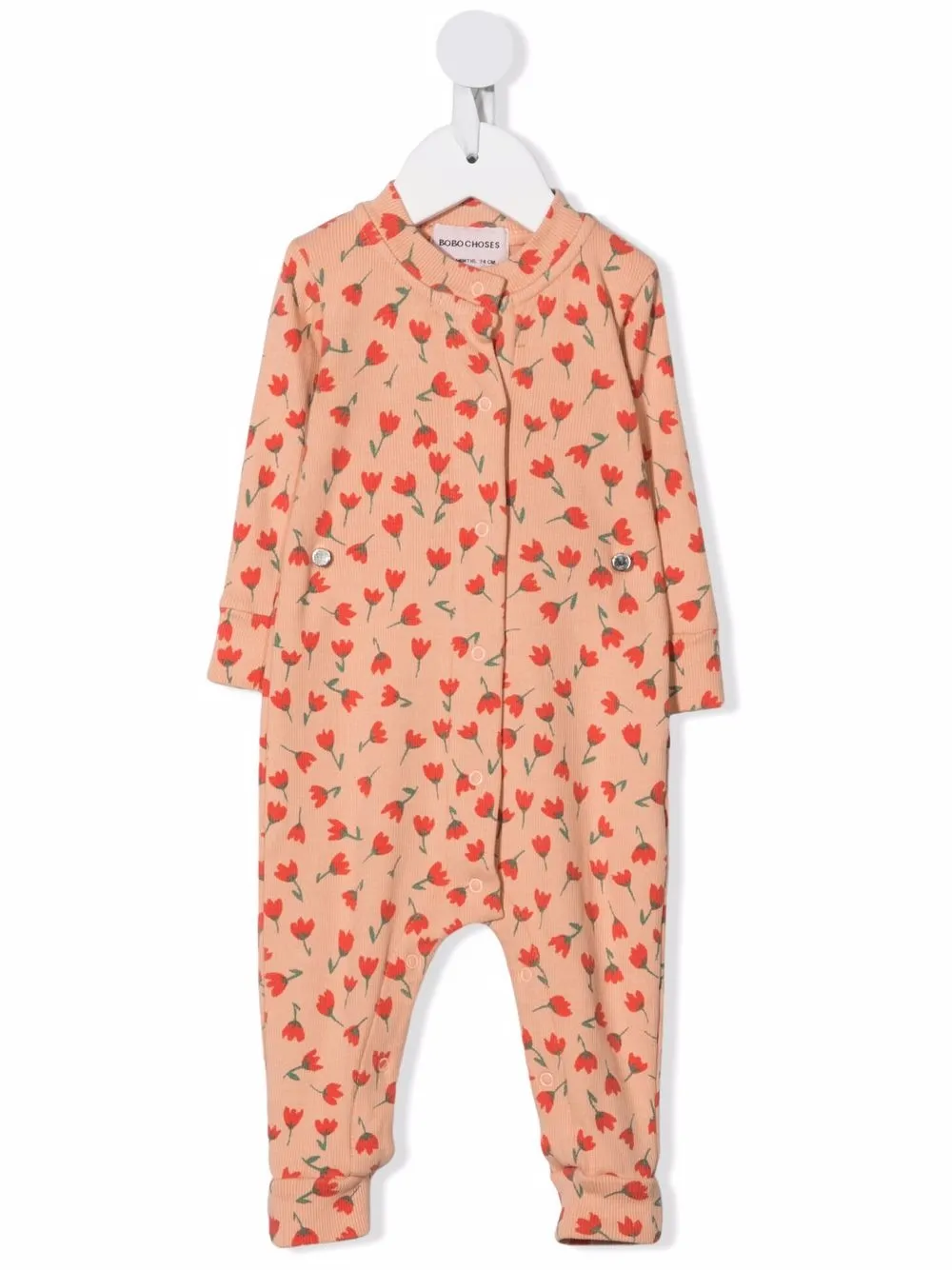 Image 1 of Bobo Choses floral-print bodysuit