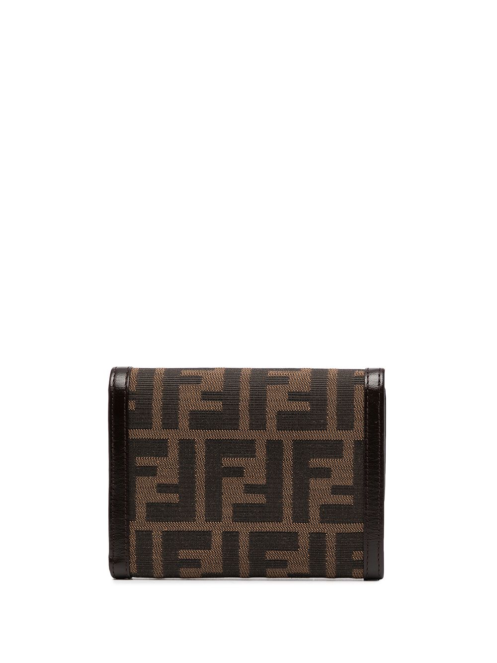 фото Fendi pre-owned бумажник zucca 1990-х годов