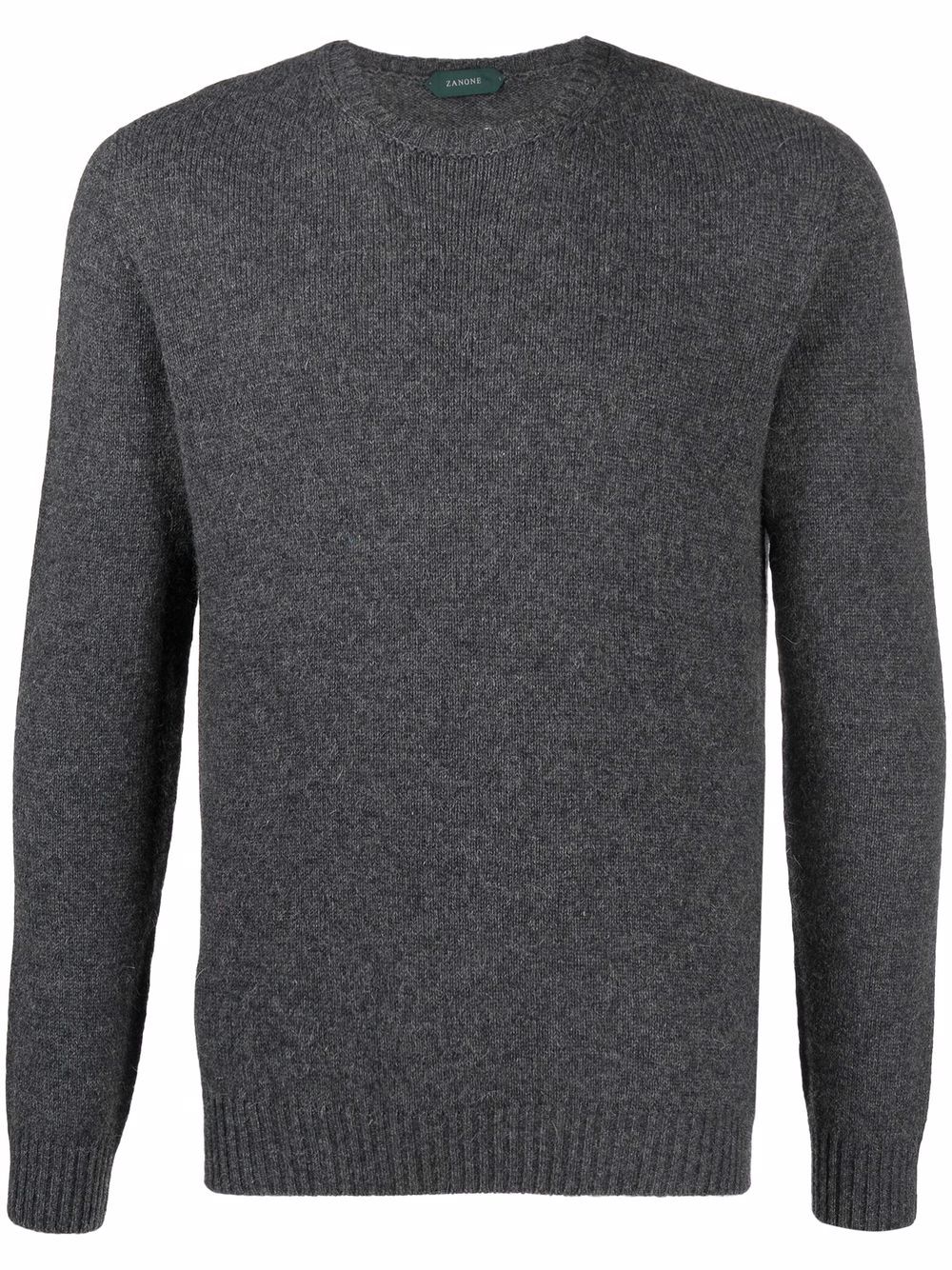 

Zanone mélange crew-neck jumper - Grey