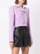 Alessandra Rich double-breasted bouclé cropped jacket