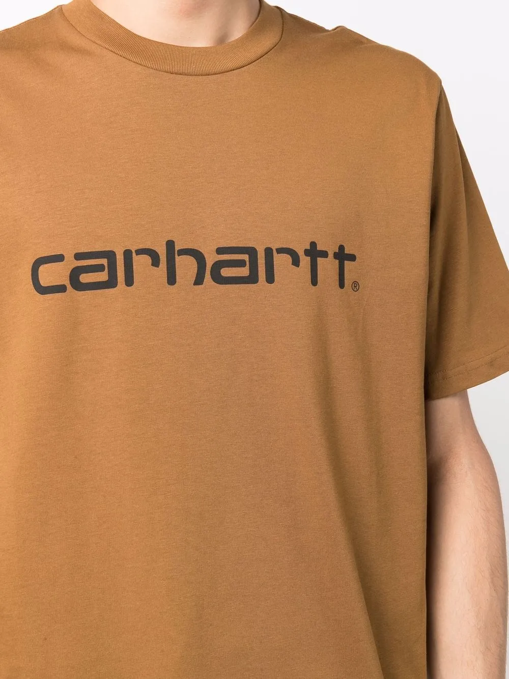 фото Carhartt wip футболка с логотипом