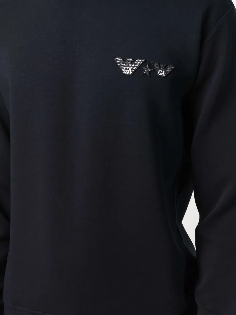фото Emporio armani толстовка с логотипом