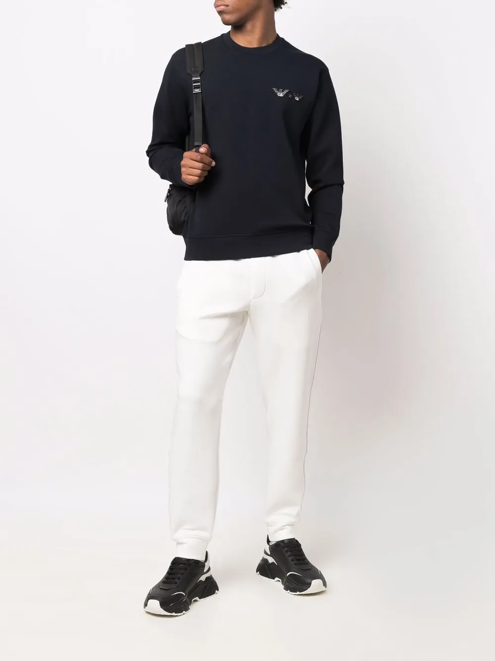 фото Emporio armani толстовка с логотипом