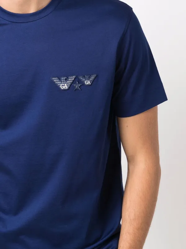 Emporio Armani logo-print T-shirt - Farfetch