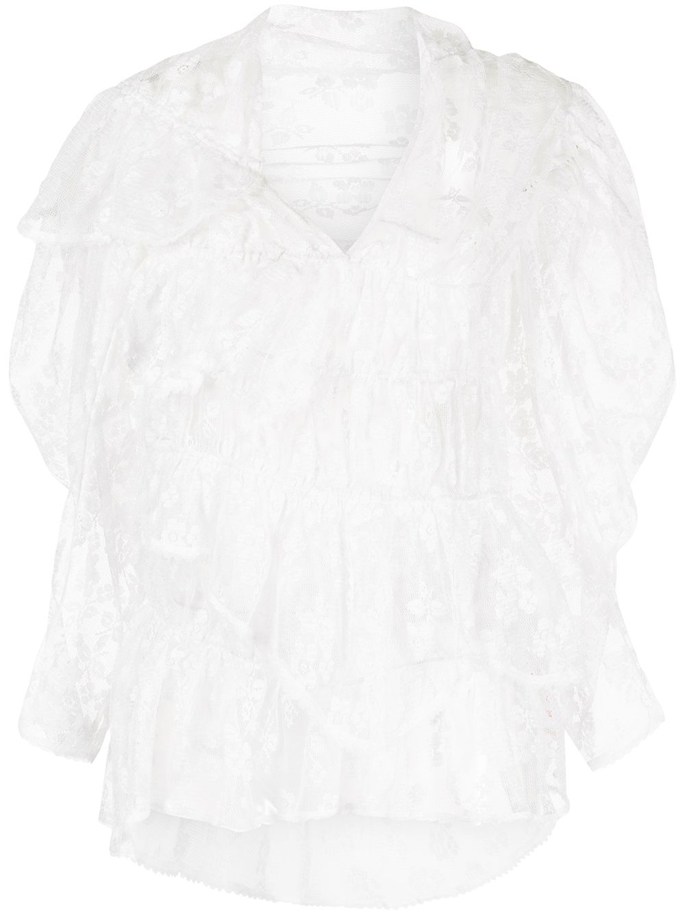 Yuhan Wang Floral Lace Blouse - Farfetch