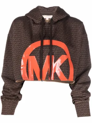 michael kors faux shearling lined moletom com capuz