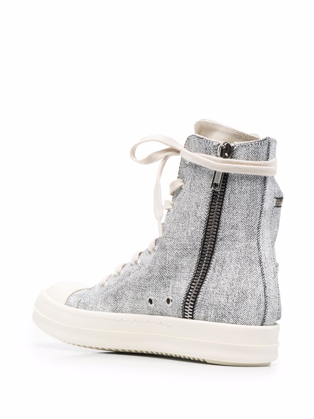 фото Rick owens drkshdw высокие кеды на платформе