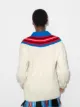 Charles Jeffrey Loverboy x Fred Perry argyle V-neck jumper