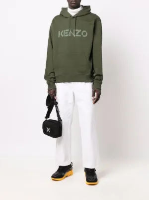 kenzo moletom com capuz green