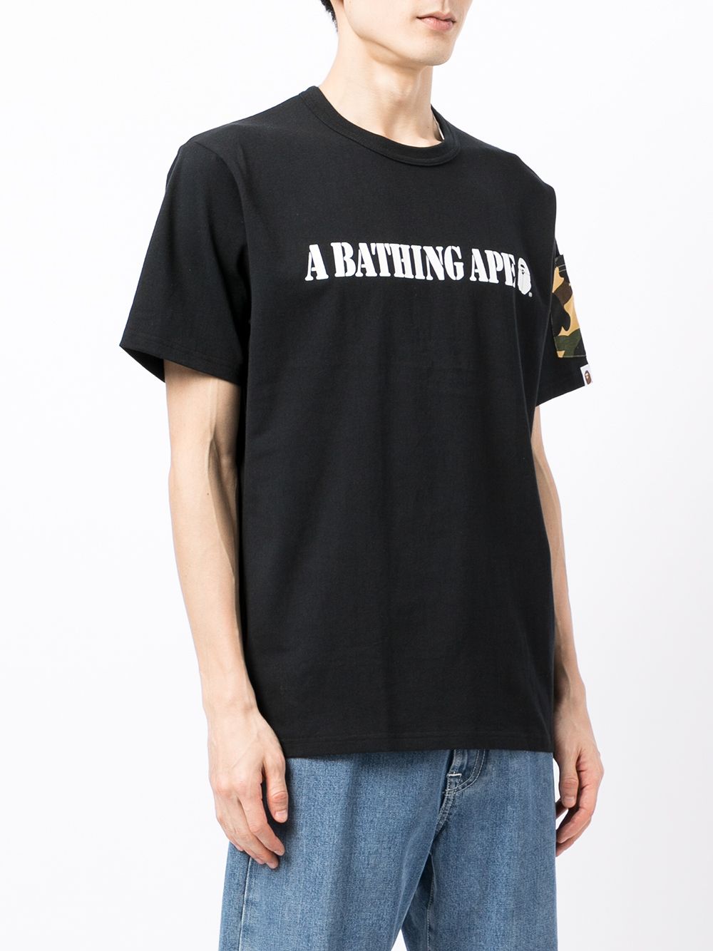 фото A bathing ape® футболка с логотипом