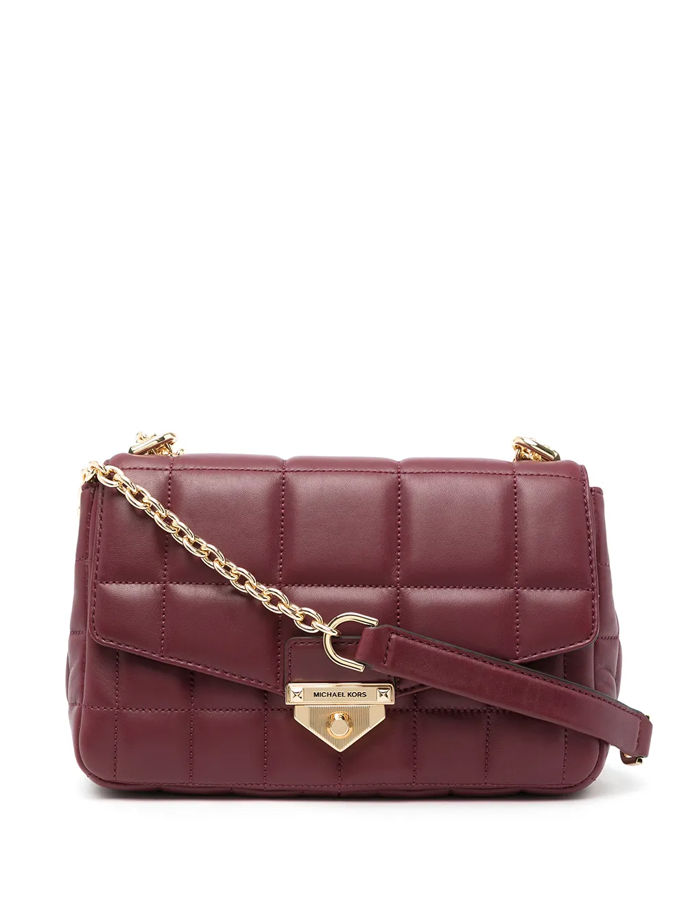 

Michael Michael Kors bolsa de hombro Soho grande - Rojo