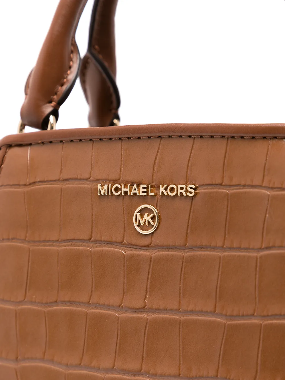 фото Michael michael kors сумка-тоут с тиснением под крокодила