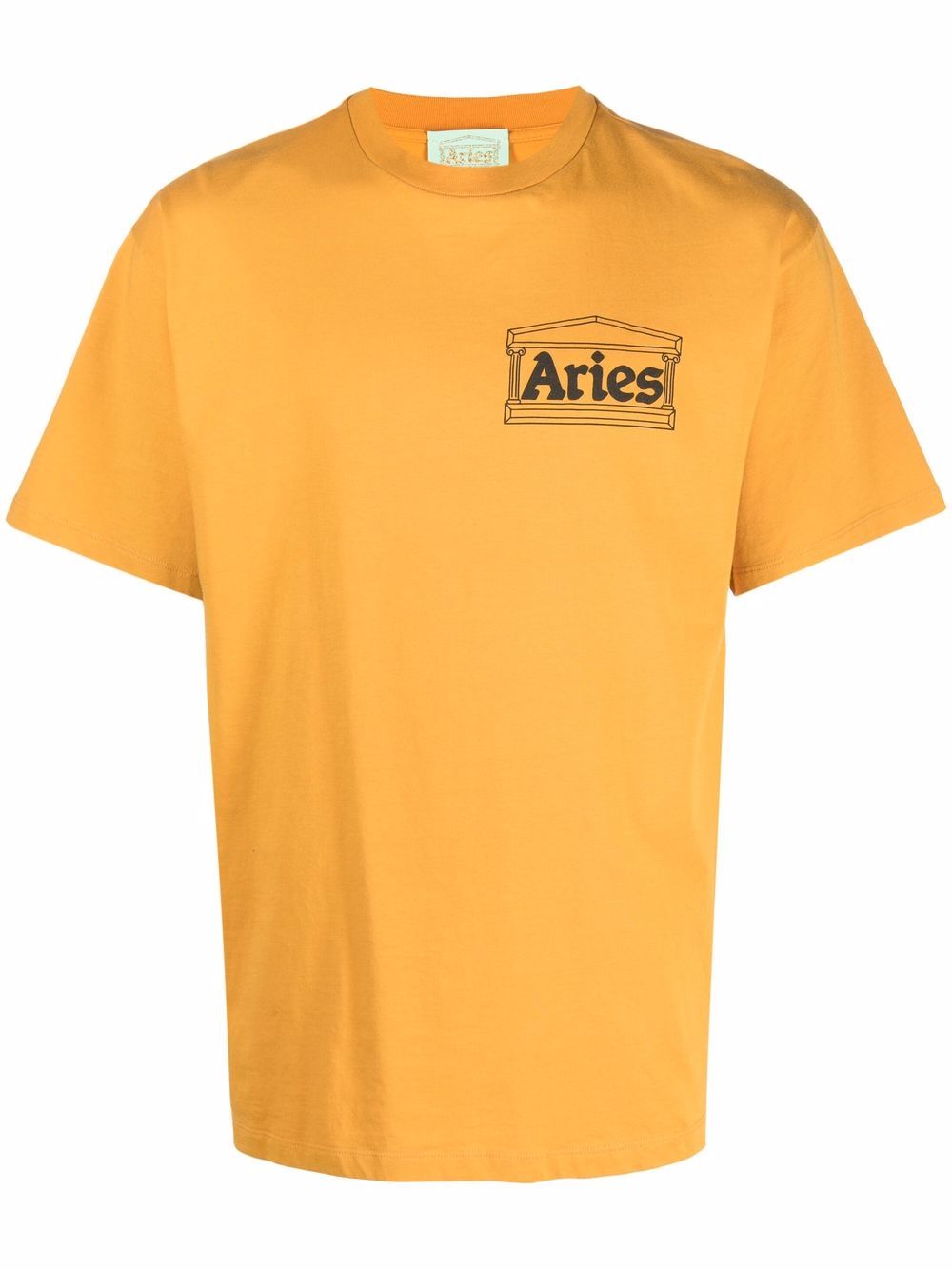 

Aries playera con logo estampado - Amarillo