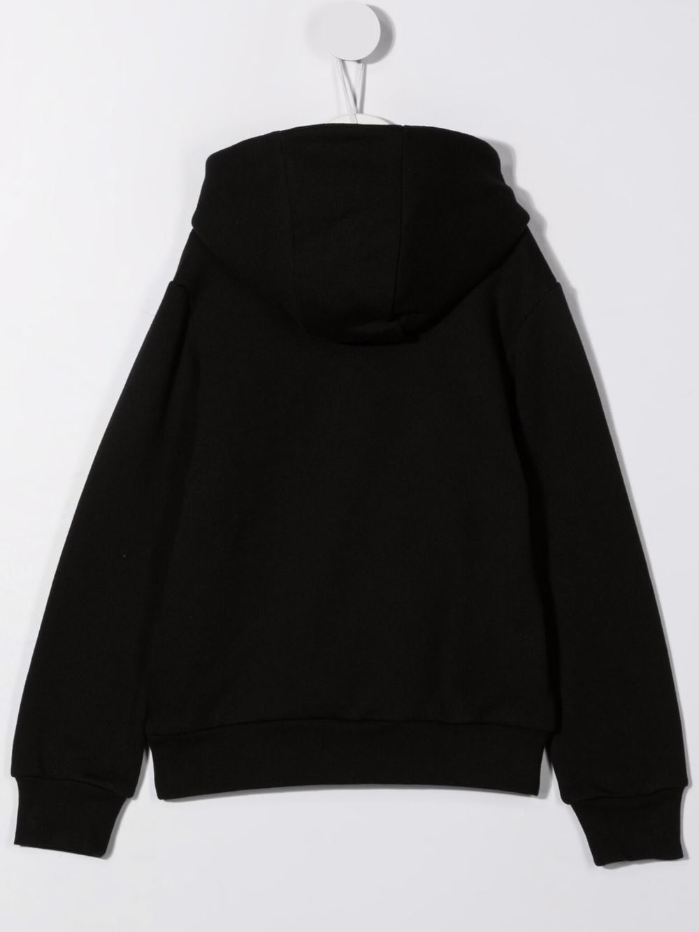 Shop Fay Logo-print Cotton Hoodie In Black