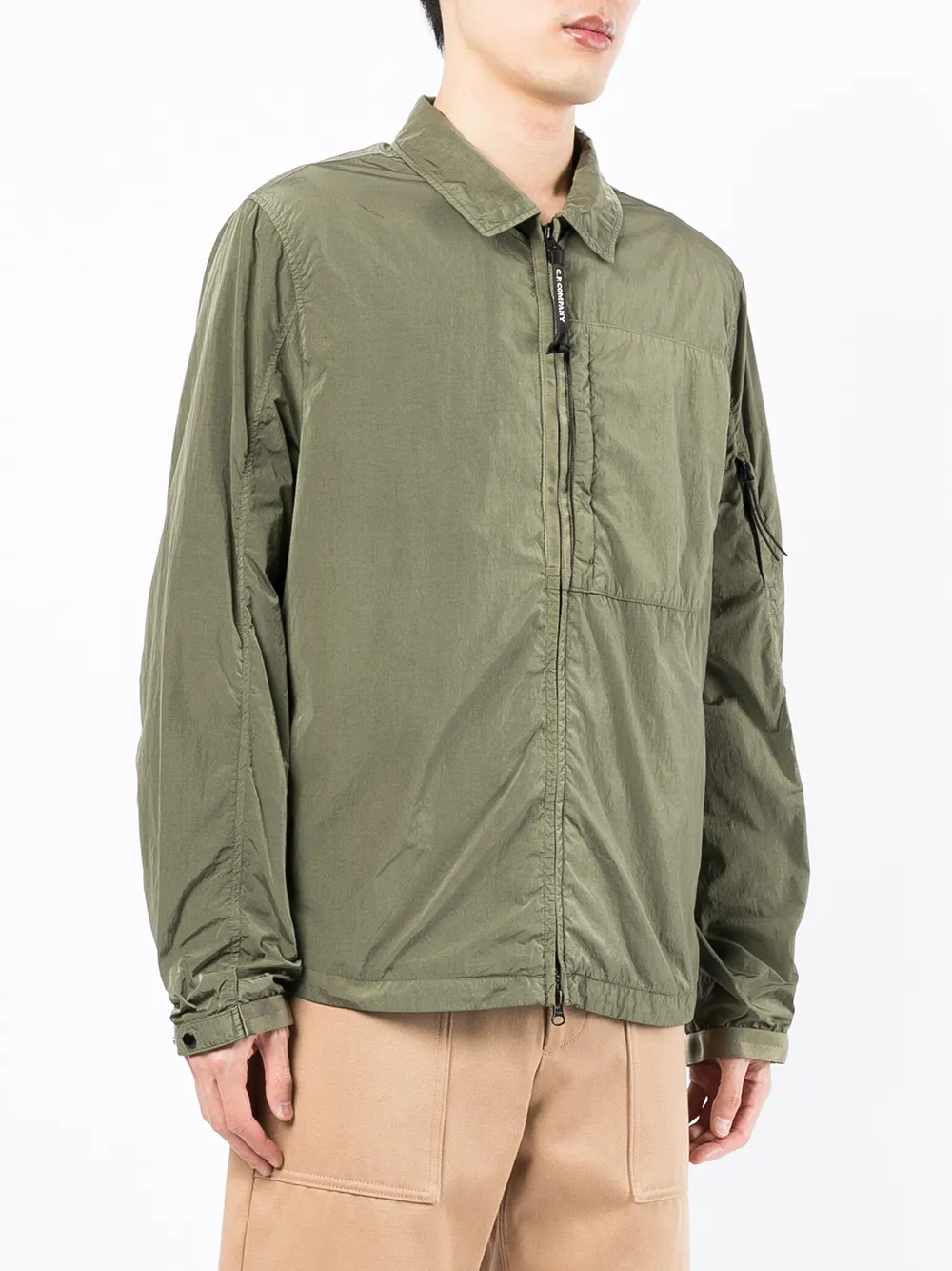 C.E ZIP SHORT SHIRT JACKET Lサイズ CP Company TOOB-Two Men's Short Jacket Green