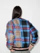 Charles Jeffrey Loverboy x Fred Perry Split tartan-check bomber jacket