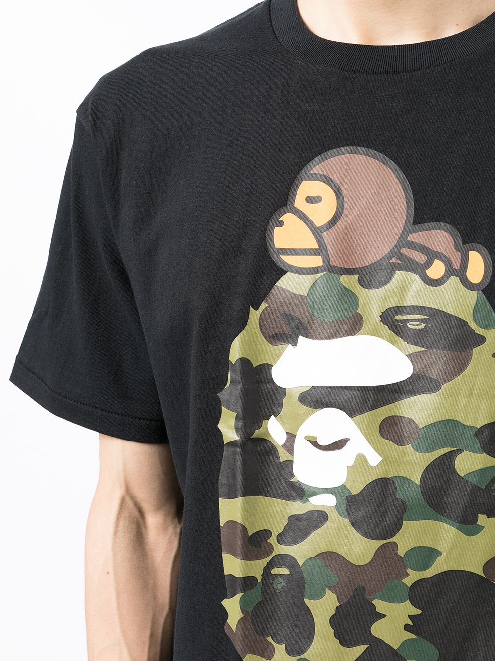 фото A bathing ape® футболка bape с камуфляжным принтом