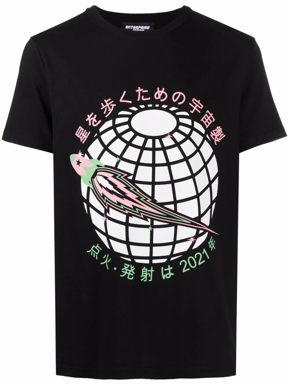 фото Enterprise japan футболка с графичным принтом