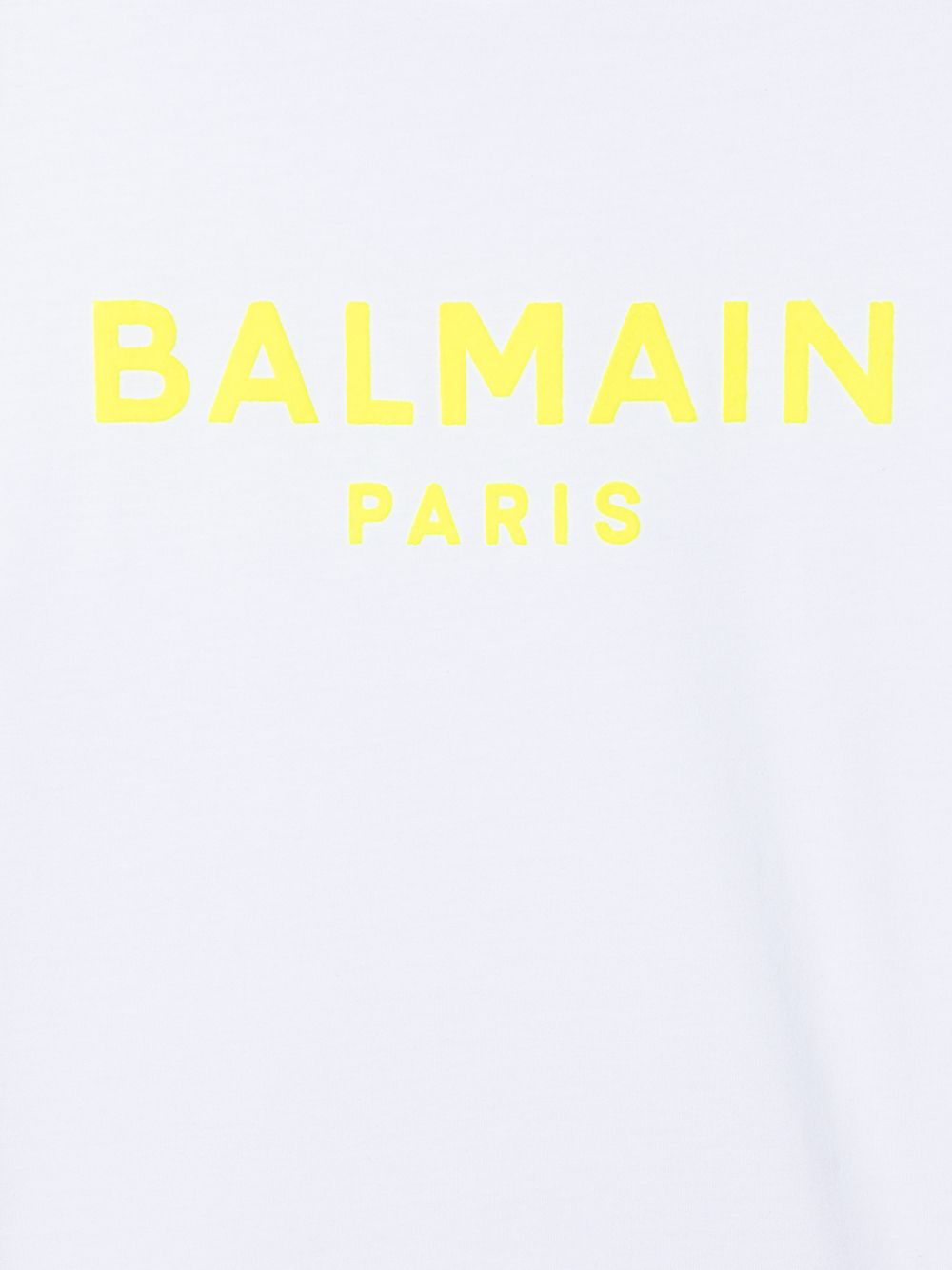 фото Balmain kids футболка с логотипом