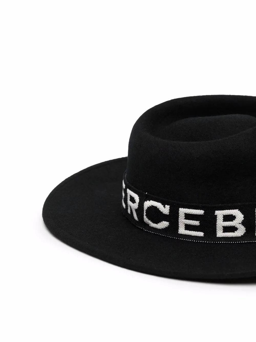 фото Iceberg шляпа-федора с вышитым логотипом