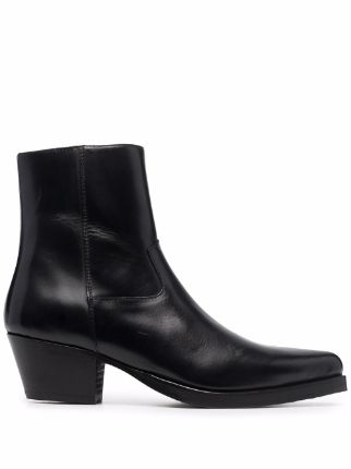Ernest W. Baker Pointed Toe Ankle Boots - Farfetch