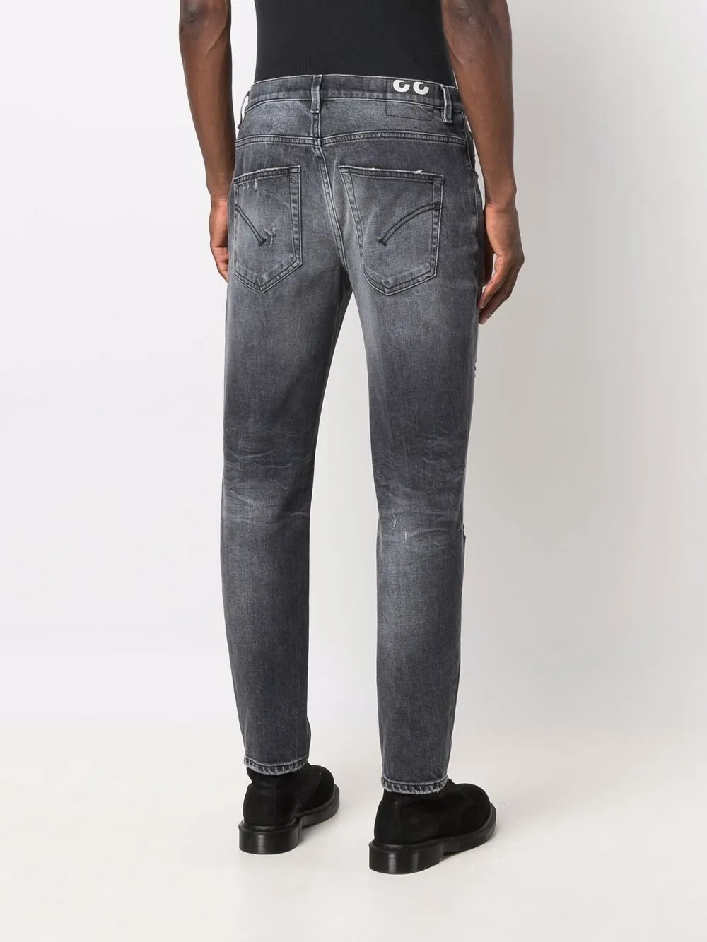 DONDUP Jeans dritti con effetto vissuto | Abbigliamento | Image 4