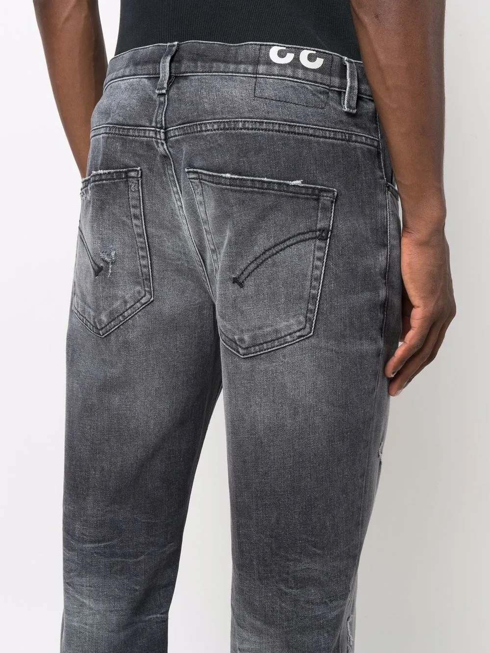 DONDUP Jeans dritti con effetto vissuto | Image 5