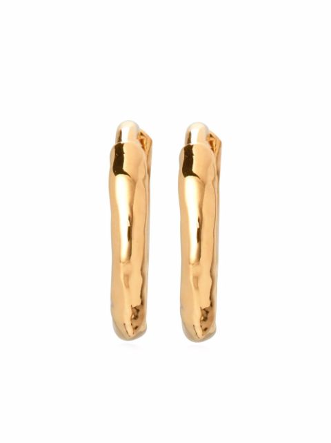 Monica Vinader Ziggy huggie earrings