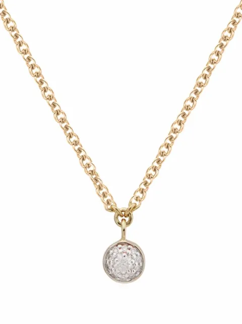 Monica Vinader Fiji tiny button drop necklace
