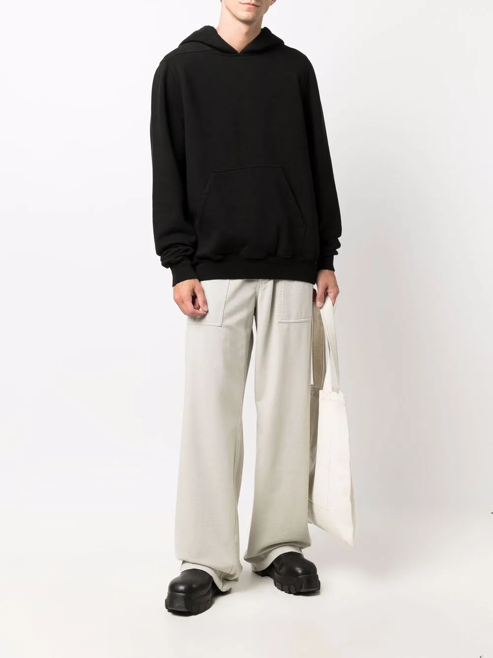 фото Rick owens drkshdw худи granbury из органического хлопка