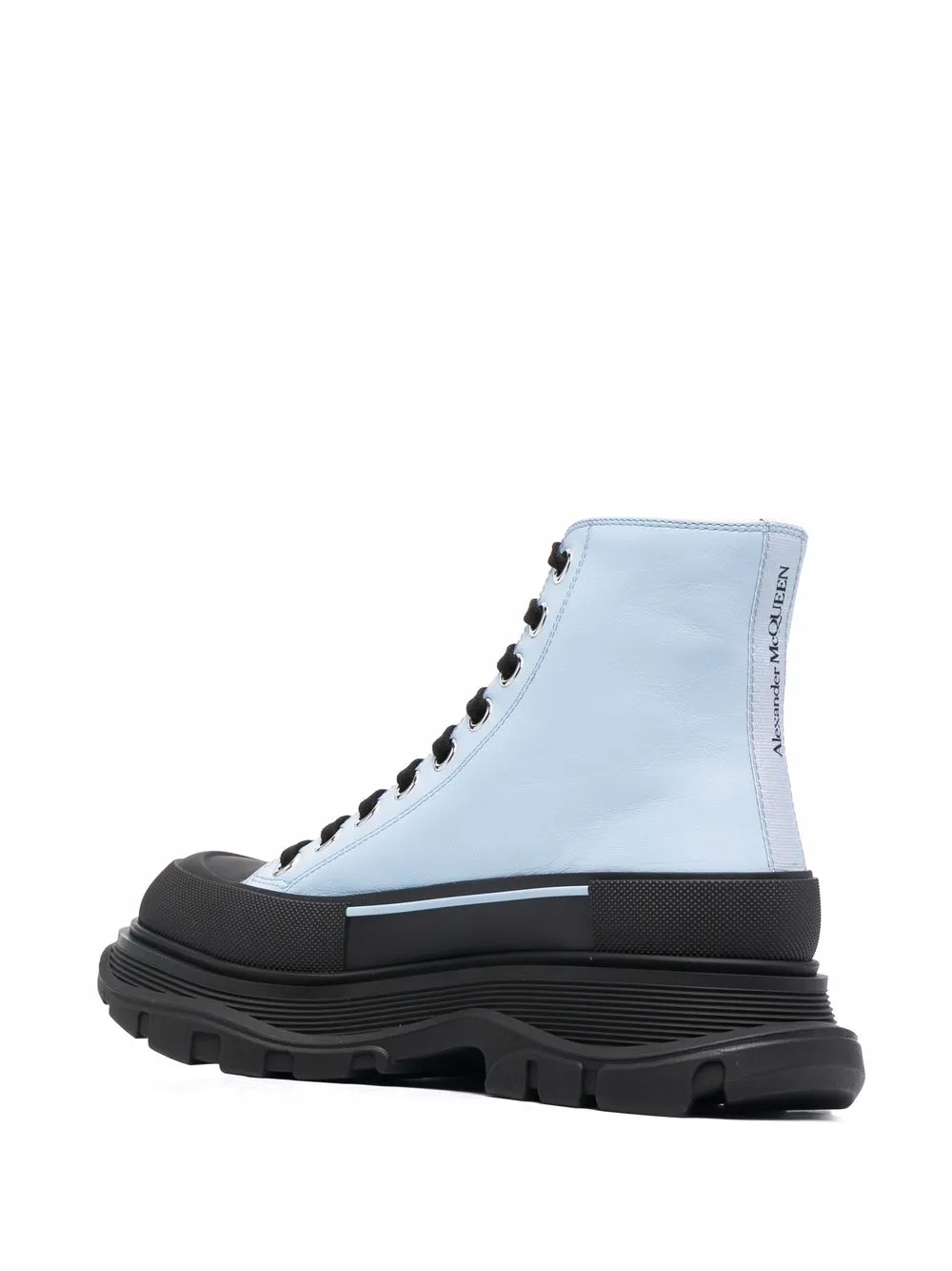 фото Alexander mcqueen ботинки tread slick на шнуровке