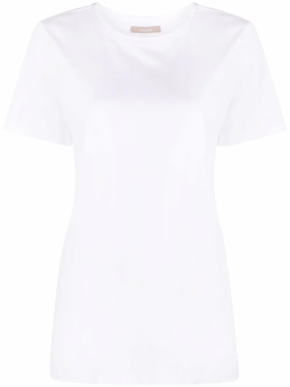 

12 STOREEZ playera con cuello redondo - Blanco