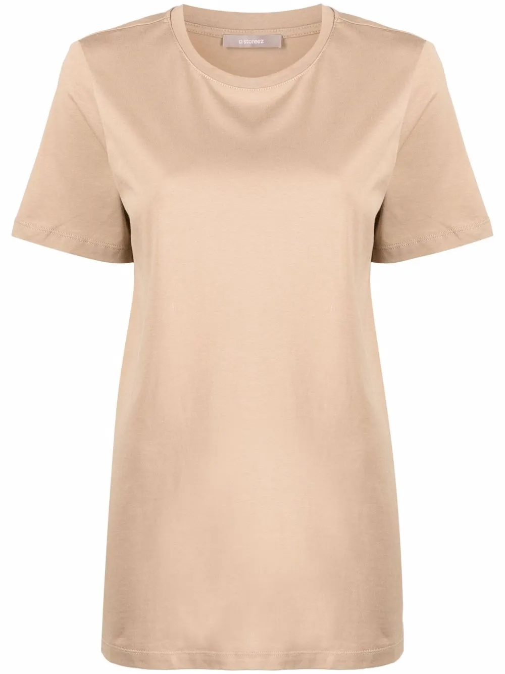 

12 STOREEZ playera con cuello redondo - Neutro