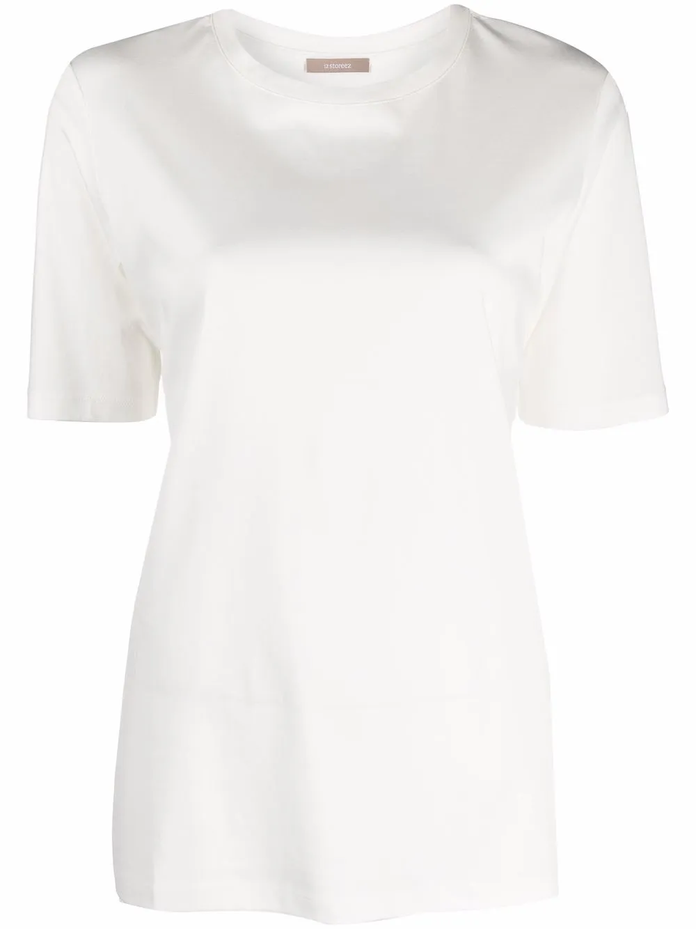 

12 STOREEZ playera con cuello redondo - Blanco