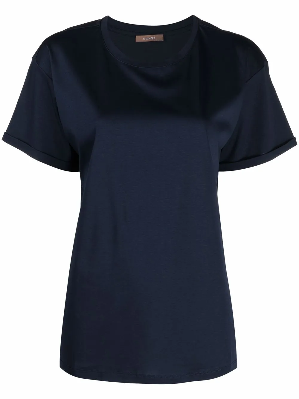 

12 STOREEZ playera con cuello redondo - Azul
