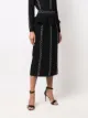 Alexander McQueen Bestickter Rock