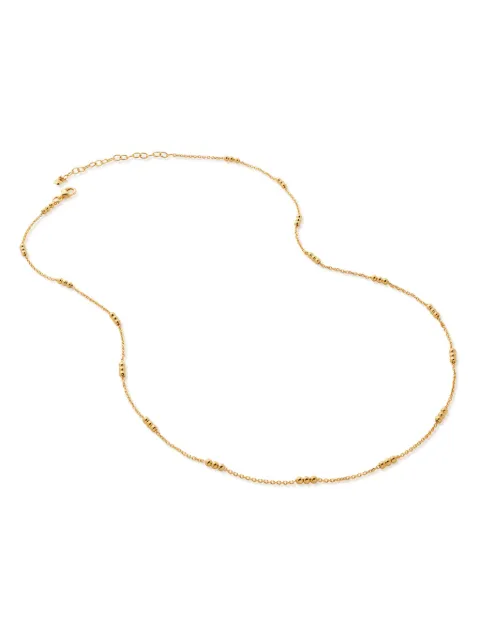 Monica Vinader collar de cadena 18-20 con mostacillas 