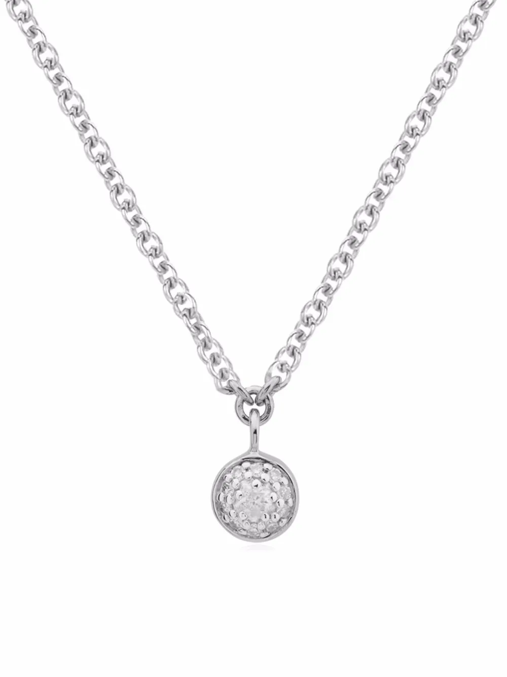 Monica Vinader collar Fiji - Plateado