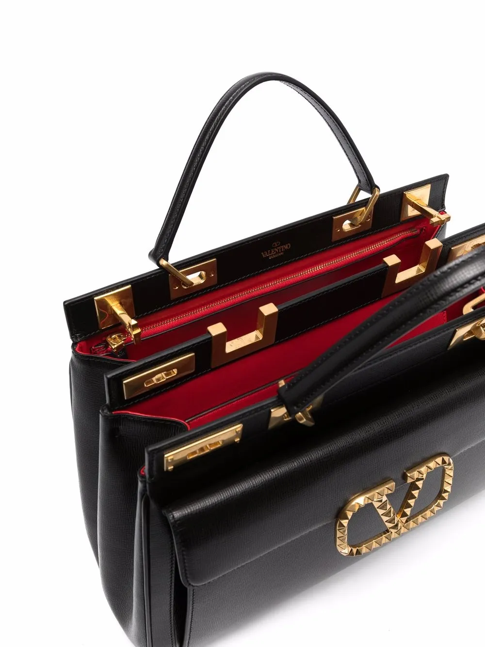 фото Valentino garavani сумка-тоут rockstud alcove