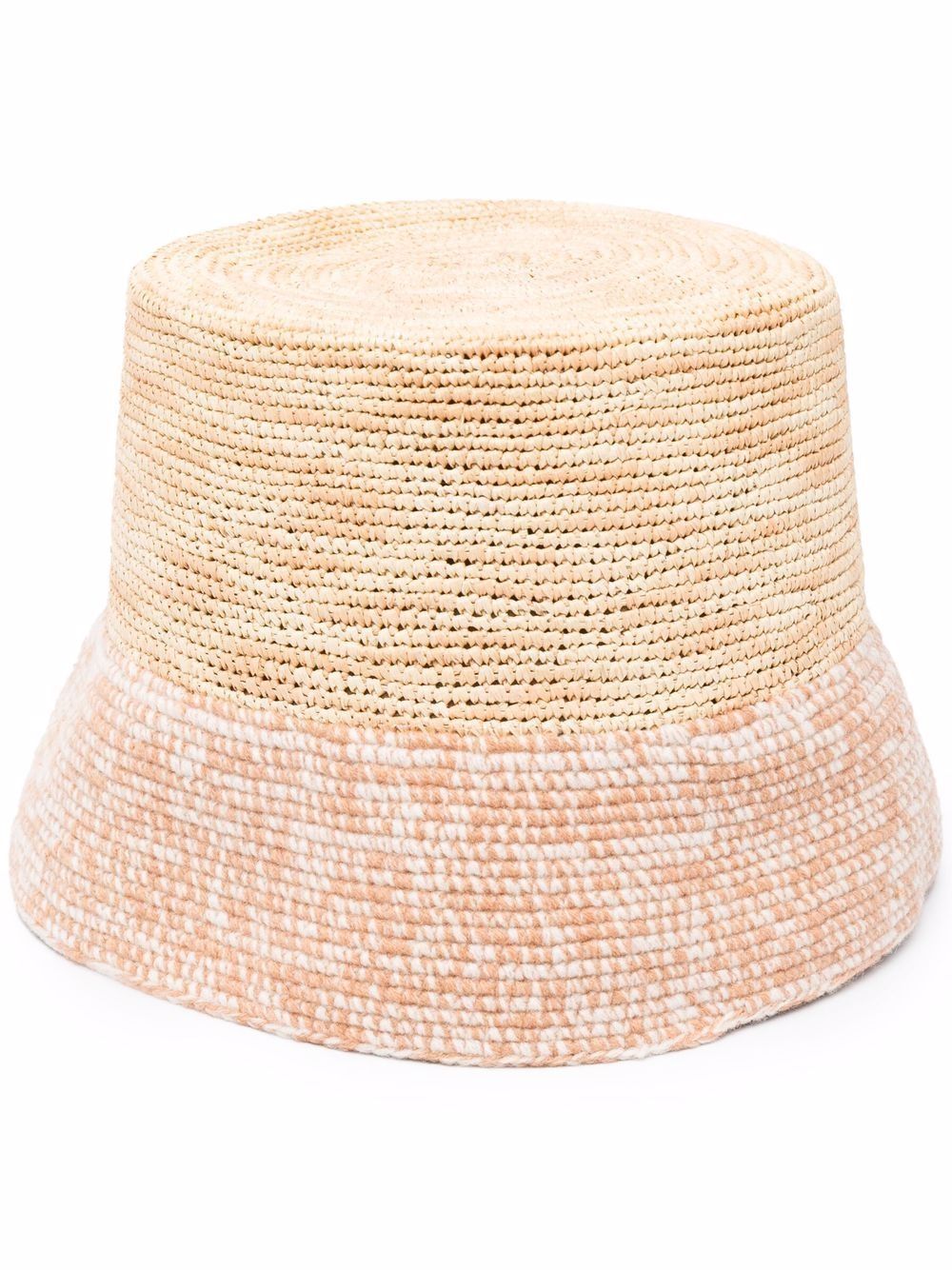 Shop Sensi Studio Lamp Shade Bucket Hat In Neutrals